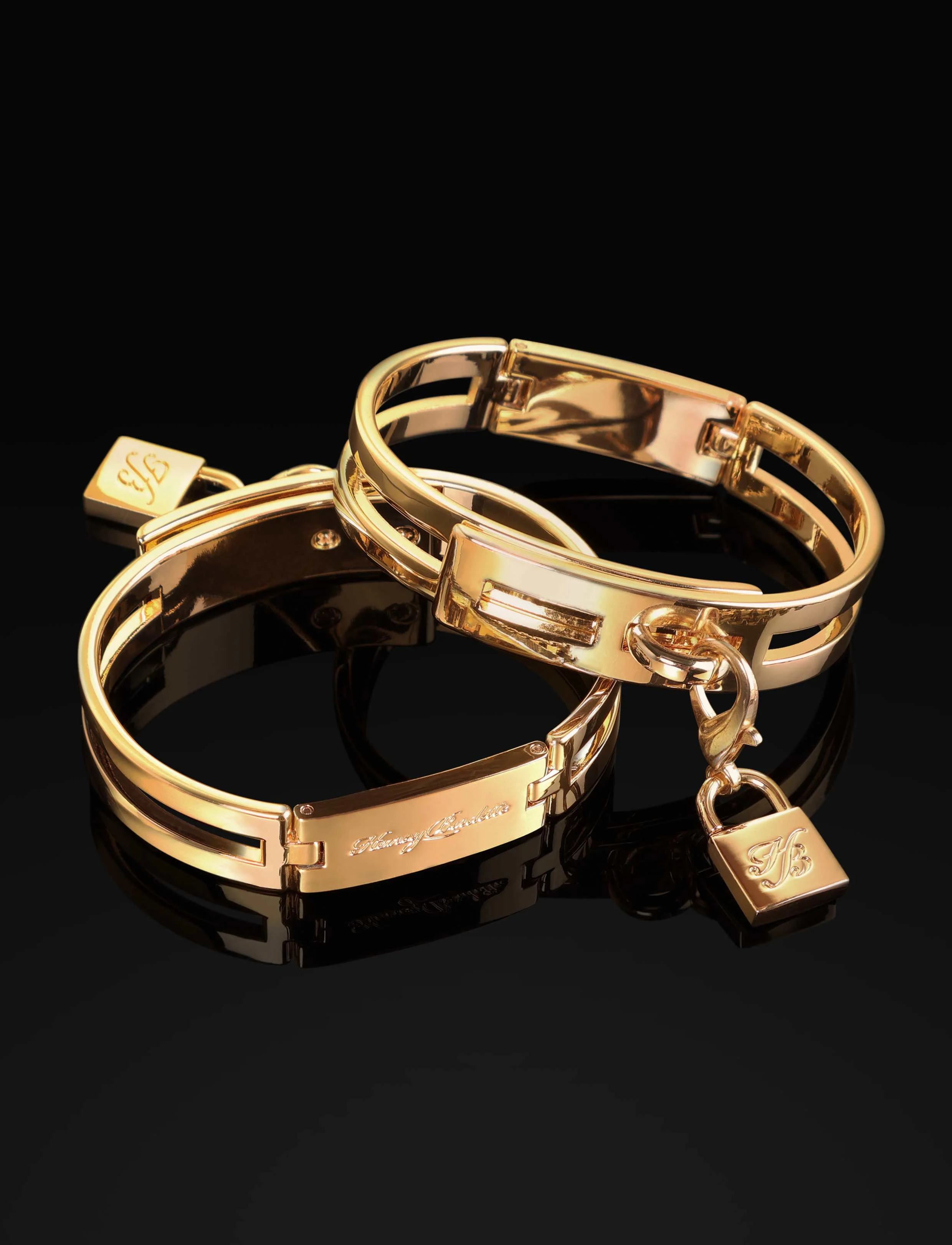 Gold Bracelet Cuffs - Image 3